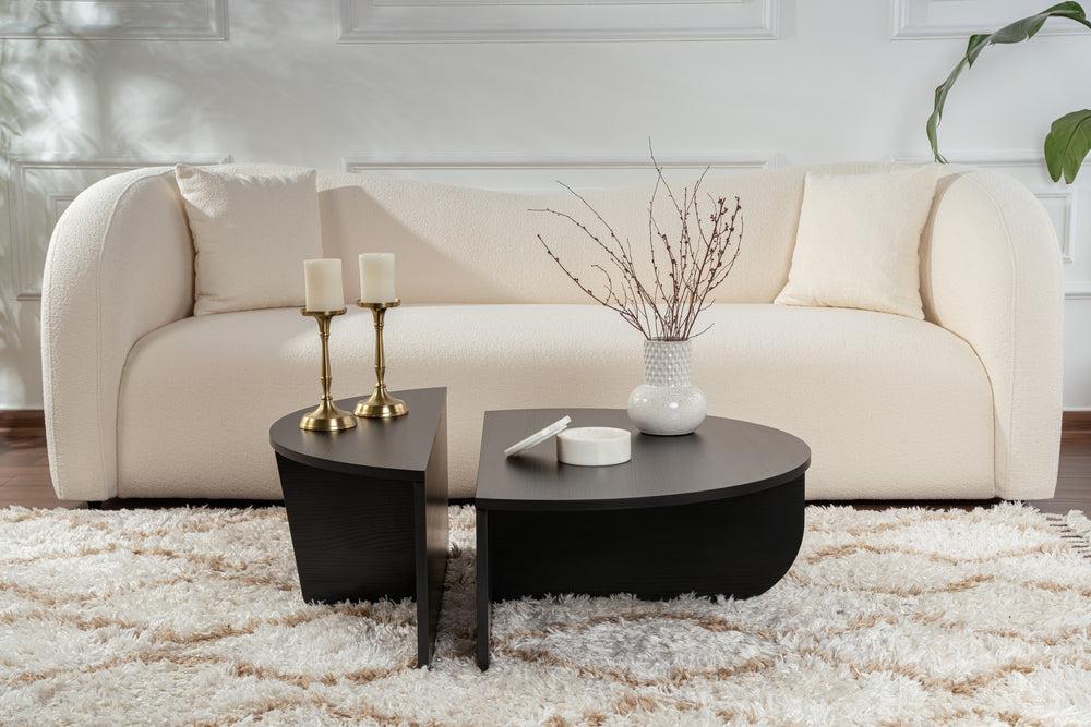 Modern Geometric Coffee Table - Karrari