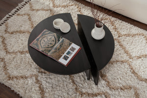 Modern Geometric Coffee Table - Karrari