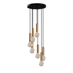 7-Light Hanging Pendant Chandelier - Karrari