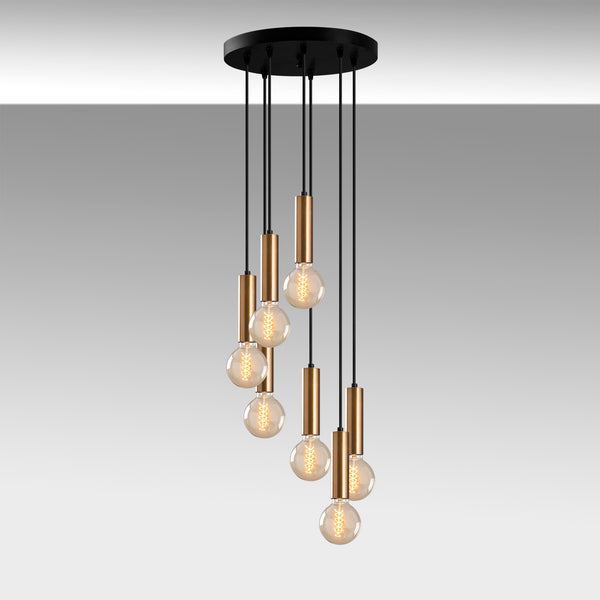 7-Light Hanging Pendant Chandelier - Karrari