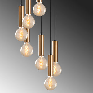 7-Light Hanging Pendant Chandelier - Karrari