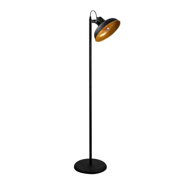 Metal Floor Lamp – Yellow Interior (145cm) - Karrari