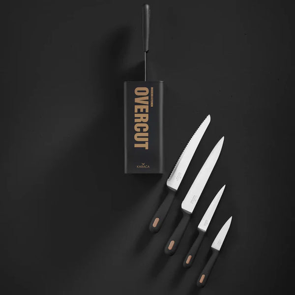 Karaca Overcut 6-Piece Kitchen Knives - Karrari