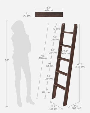 5-Tier Decorative Blanket Ladder - Karrari