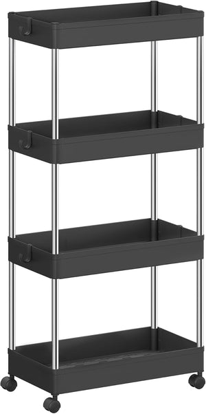 4-Tier Rolling Kitchen Trolley - Karrari