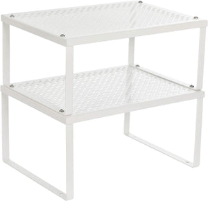 Set of 2 Stackable Spice Racks – Metal - Karrari