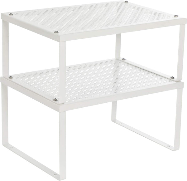 Set of 2 Stackable Spice Racks – Metal - Karrari