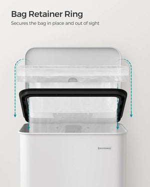 40L Steel Kitchen Pedal Bin (10.5 Gallon)