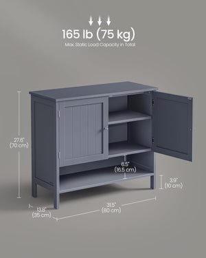 3-Tier Shoe Cabinet with Adjustable Shelf - Karrari