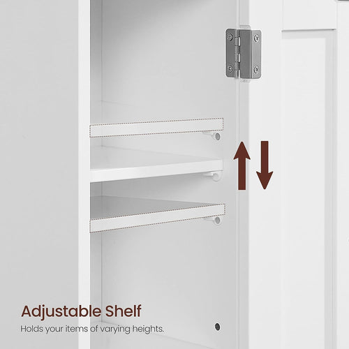 Small Corner Bathroom Floor Cabinet - Karrari