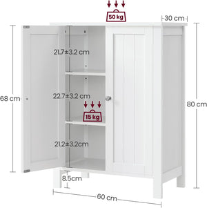 Storage Unit with Adjustable Shelves - Karrari