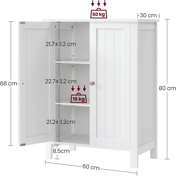 Storage Unit with Adjustable Shelves - Karrari