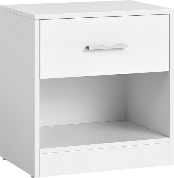 Bedside Table with Drawer & Shelf - Karrari