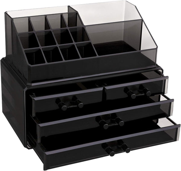 Acrylic Makeup Organizer with 4 Drawers - Karrari