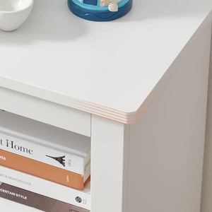 Kids Toy Storage Cabinet with Wheels