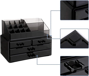 Acrylic Makeup Organizer with 4 Drawers - Karrari
