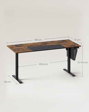 Electric Standing Desk – Adjustable Height with Memory Function