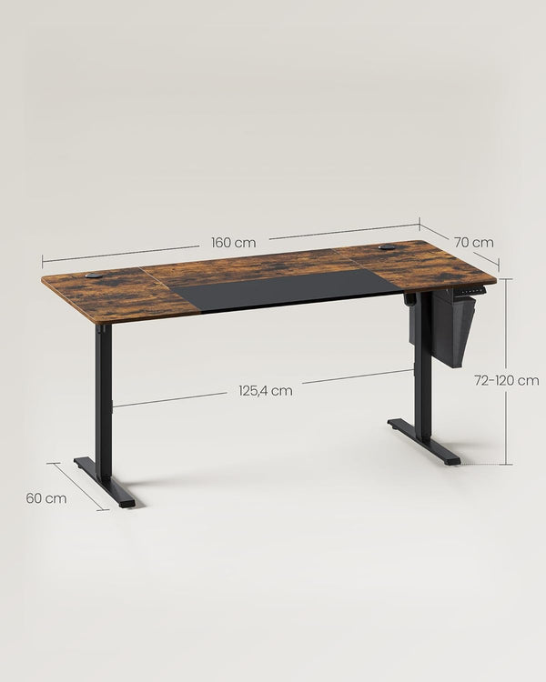 Electric Standing Desk – Adjustable Height with Memory Function