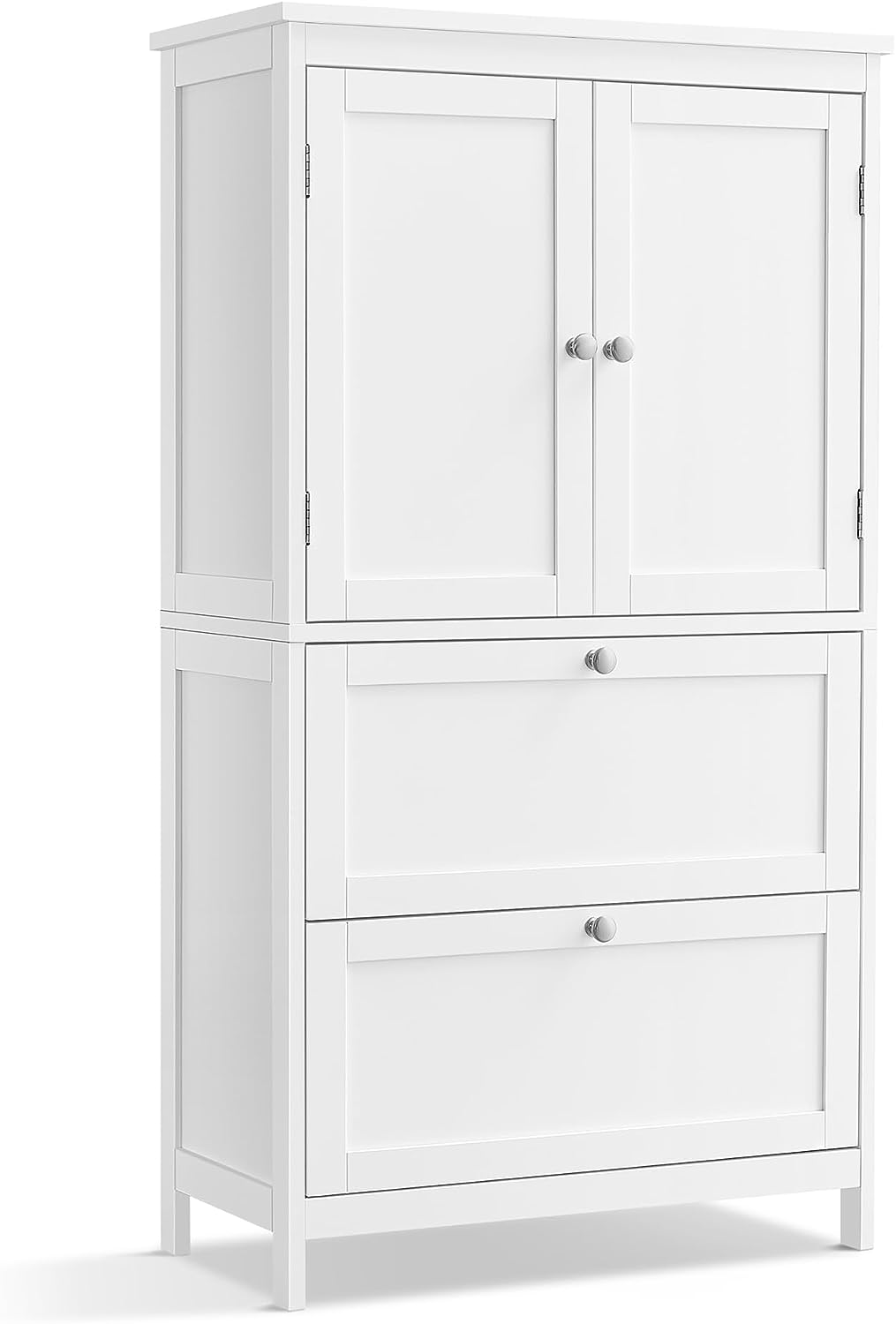 Bathroom Cabinet, Bathroom Cabinet, Kitchen Sideboard, Cabinet with 2 Drawers and 2 Doors