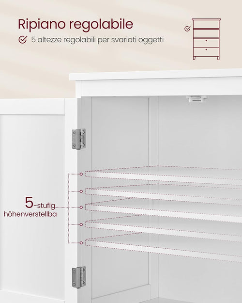 Storage Cabinet with Doors & Drawers - Karrari