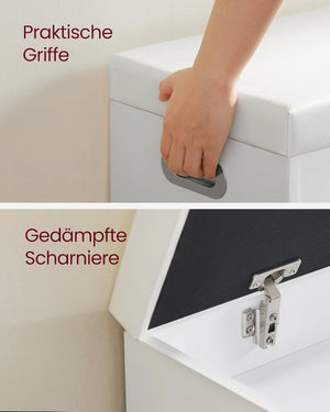 Padded Shoe Storage Bench