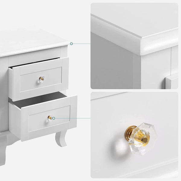 Set of 2 Bedside Tables with Drawers - Karrari
