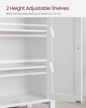 Storage Unit with Adjustable Shelves - Karrari