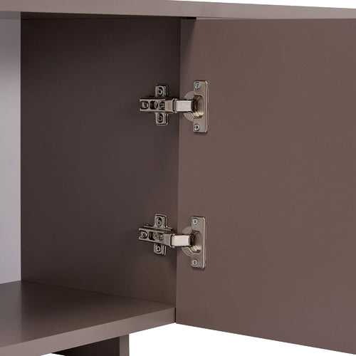 Modern TV Unit, Melamine-Coated Chipboard &  Elegant Solid Surface