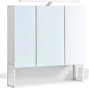 Bathroom Mirror Cabinet with LED Lighting - Karrari