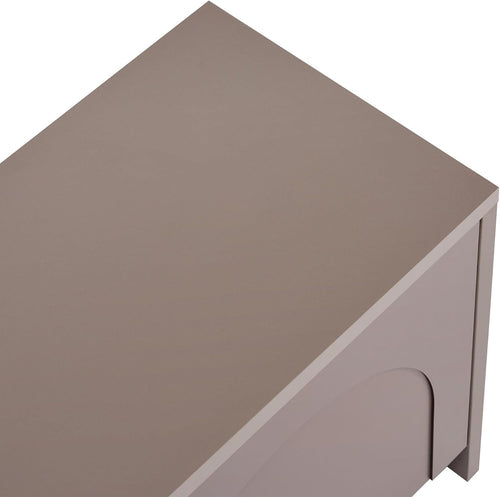 Modern TV Unit, Melamine-Coated Chipboard &  Elegant Solid Surface