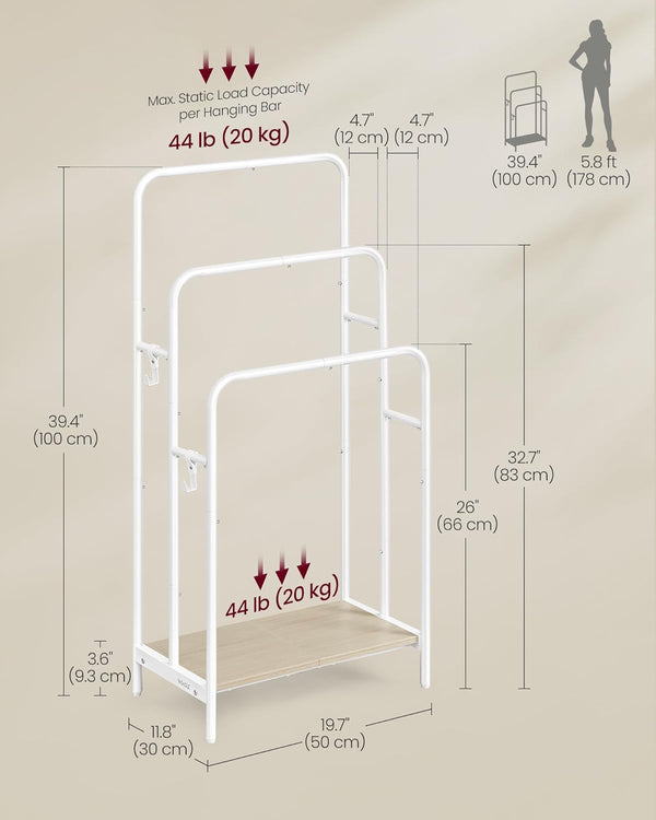 3-Tier Blanket Holder - Storage Shelf - Karrari