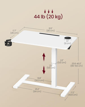 Electric Standing Desk – Adjustable Height with Memory Function - Karrari