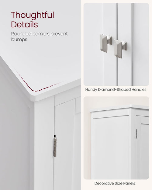 4-Door Bathroom Storage Unit