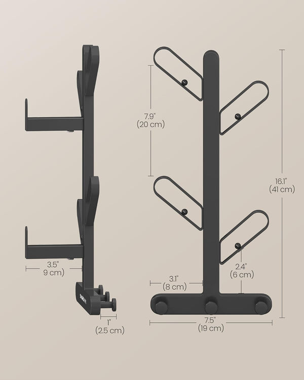Wall-Mounted Coat Rack - 7 Hooks - Karrari