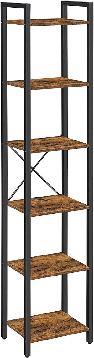 6-Tier Bookcase & Storage Shelf - Karrari