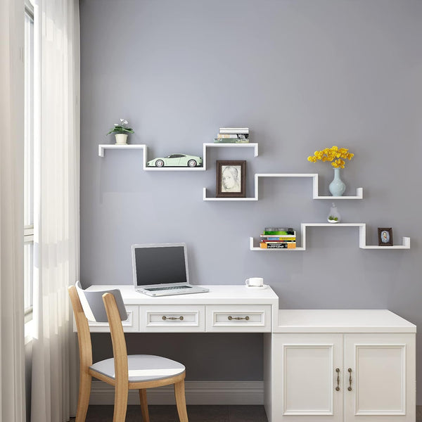 Set of 3 Floating Wall Shelves - Karrari