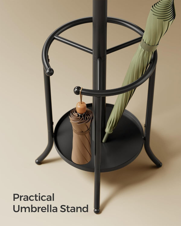 Coat Rack - Umbrella Holder, 12 Hooks - Karrari