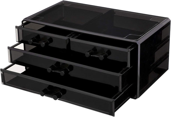 Acrylic Makeup Organizer with 4 Drawers - Karrari