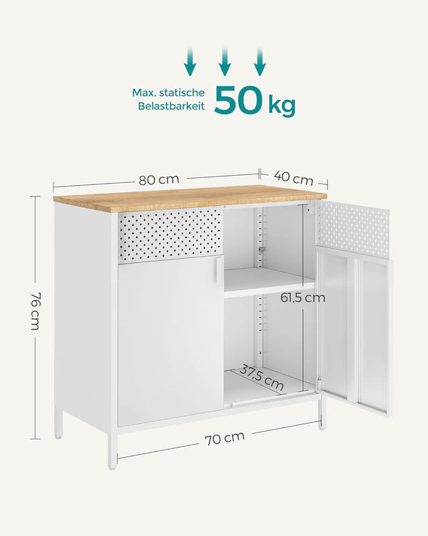 Metal Storage Cabinet - Double Doors - Karrari