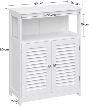 Floor Cabinet with Shutter Doors - Karrari