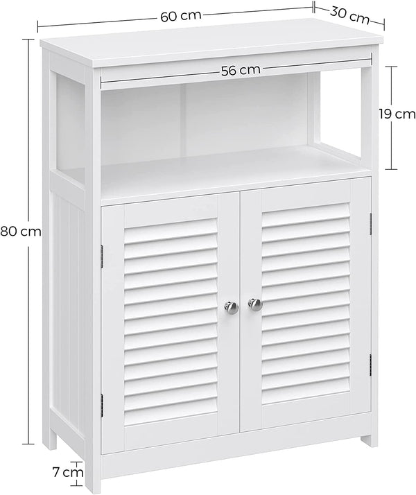 Floor Cabinet with Shutter Doors - Karrari