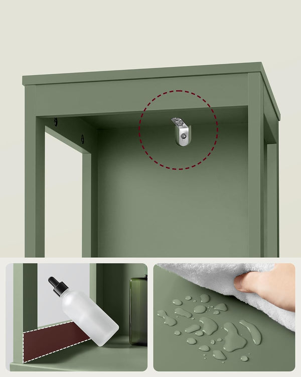 Tall Bathroom Floor Cabinet