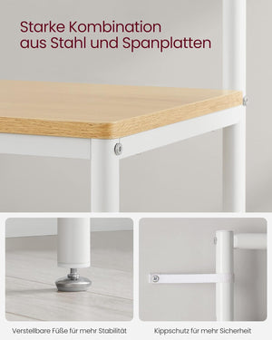 Coat Rack with Mirror & Bench - Karrari