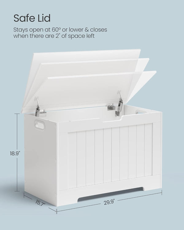 Modern Storage Chest Bench with Hinges - Karrari