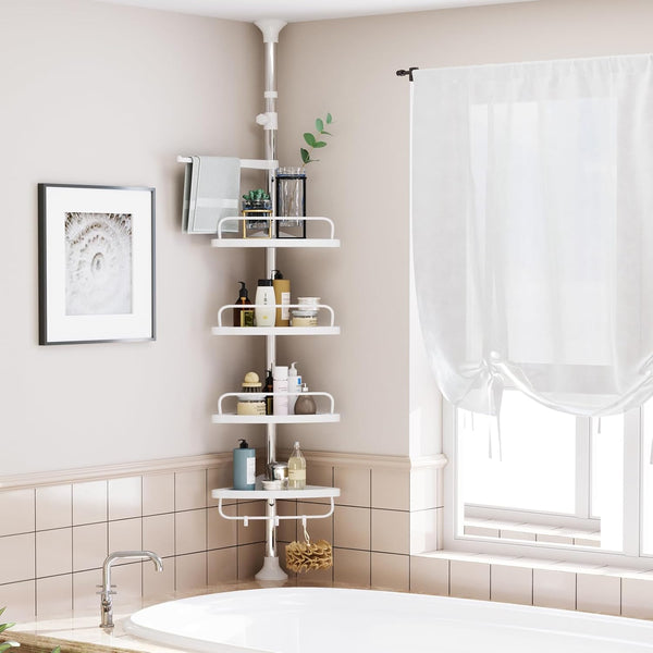 Adjustable Telescopic Bathroom Corner Shelf - Karrari