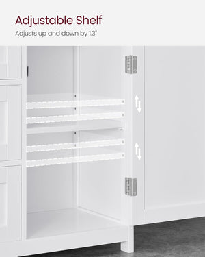 Freestanding Storage Cabinet with 3 Drawers