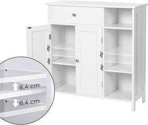 Floor Cabinet with Adjustable Shelves