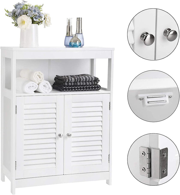Floor Cabinet with Shutter Doors - Karrari