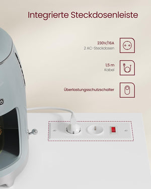 Kitchen Sideboard Cabinet with Microwave Shelf & Adjustable Storage - Karrari