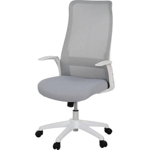 Ergonomic Mesh Office Chair – Grey Desk Chair - Karrari